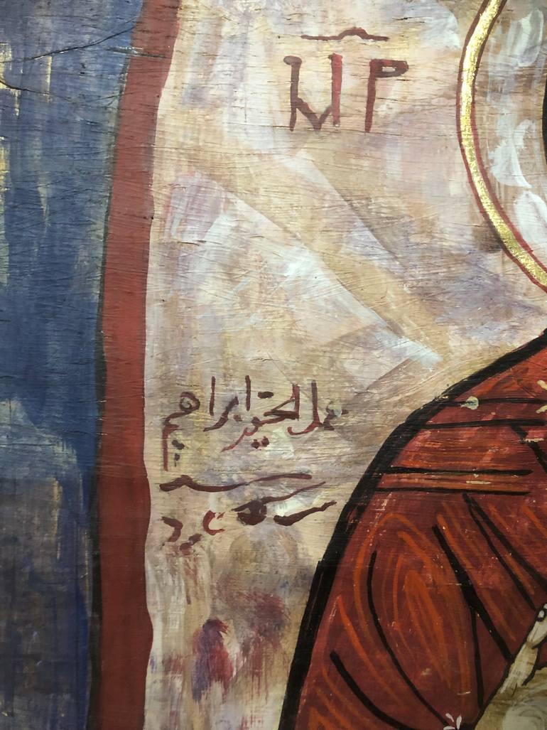 Original Figurative Religion Painting by Shenouda Esmat