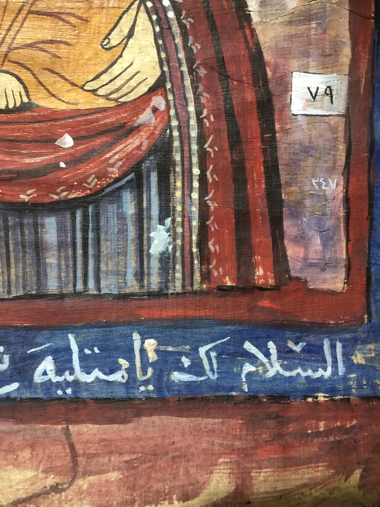 Original Figurative Religion Painting by Shenouda Esmat