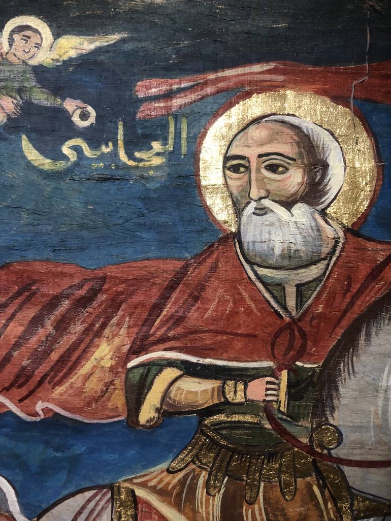 Original Fine Art Religious Painting by Shenouda Esmat