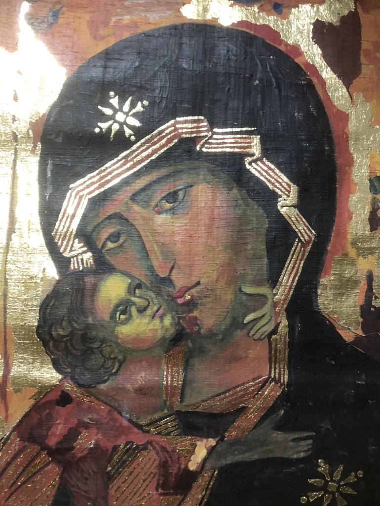 Original Religious Painting by Shenouda Esmat