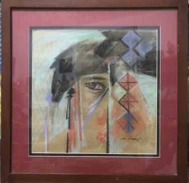 Original Abstract Expressionism Women Drawings by Shenouda Esmat