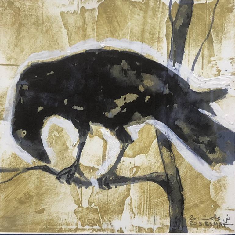Original Impressionism Animal Drawing by Shenouda Esmat