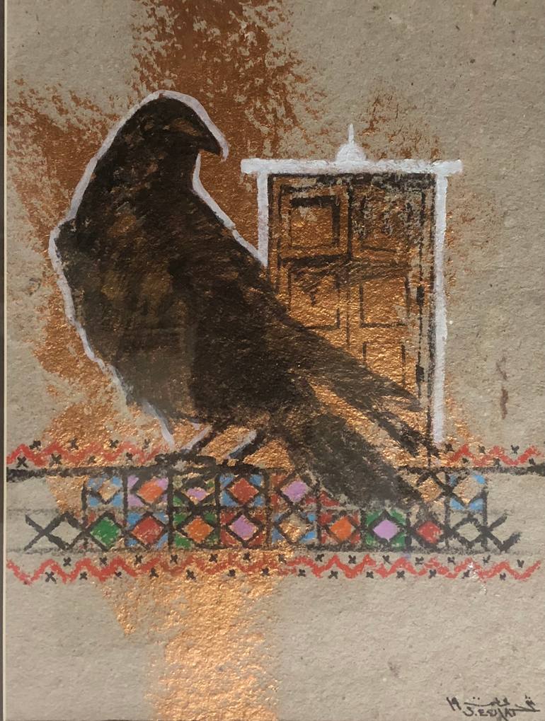 Original Impressionism Animal Drawing by Shenouda Esmat