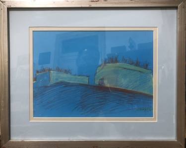 Original Abstract Expressionism Landscape Paintings by Shenouda Esmat