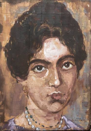 Original Portraiture Women Paintings by Shenouda Esmat