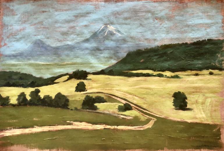 Original Impressionism Landscape Paintings by Shenouda Esmat