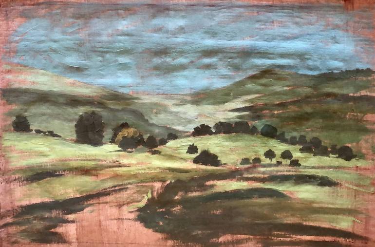 Original Impressionism Landscape Paintings by Shenouda Esmat