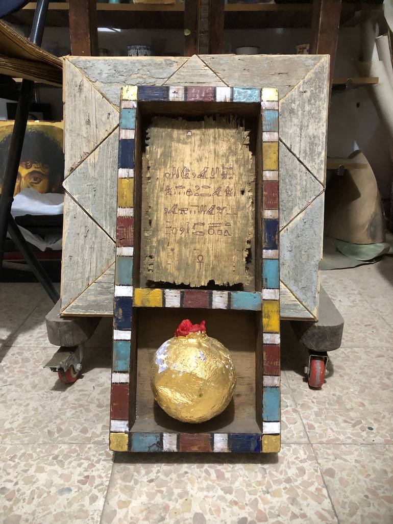 Original Art Deco Classical Mythology Installation by Shenouda Esmat