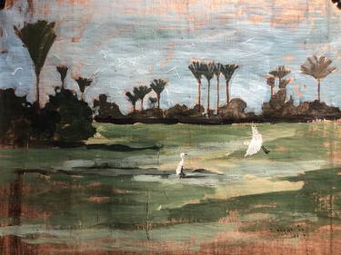 Original Landscape Paintings by Shenouda Esmat