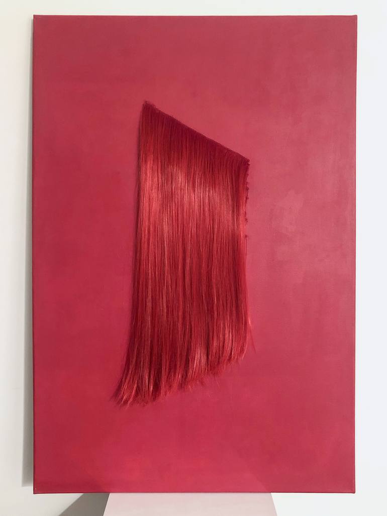 Original Black & White Abstract Painting by Sasha Mingia