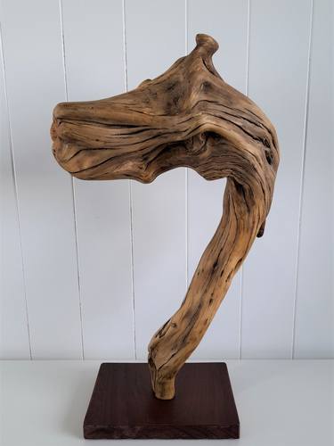 Original Abstract Expressionism Horse Sculpture by Ole Jensen