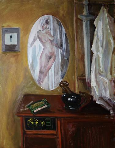 Original Erotic Painting by Viktorika ROMA