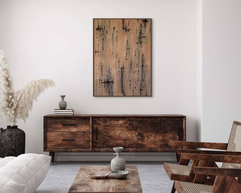 Original Abstract Expressionism Abstract Painting by Rebecca Anne Maclean