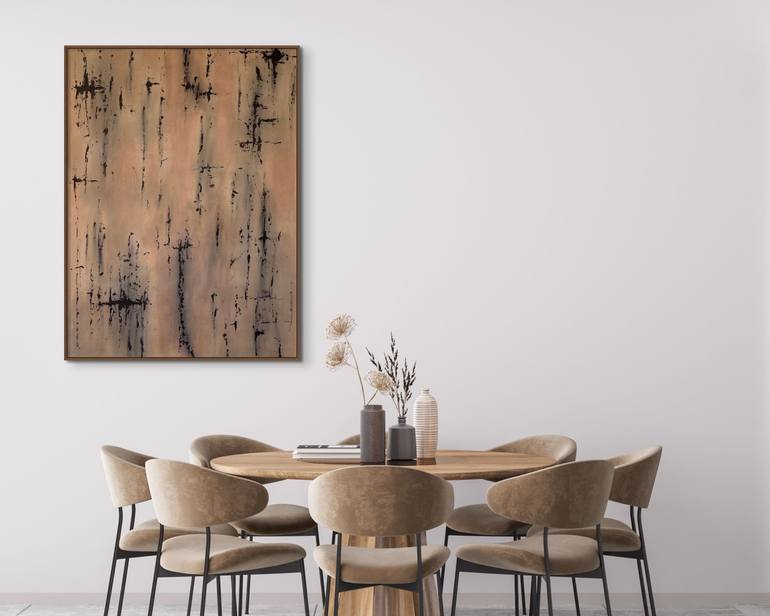 Original Abstract Expressionism Abstract Painting by Rebecca Anne Maclean