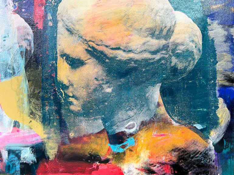Original Figurative Pop Culture/Celebrity Painting by Mykola Kuryliuk