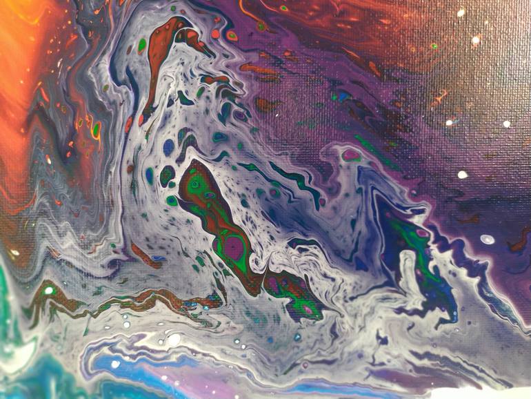 Original Abstract Painting by Desi Guteva