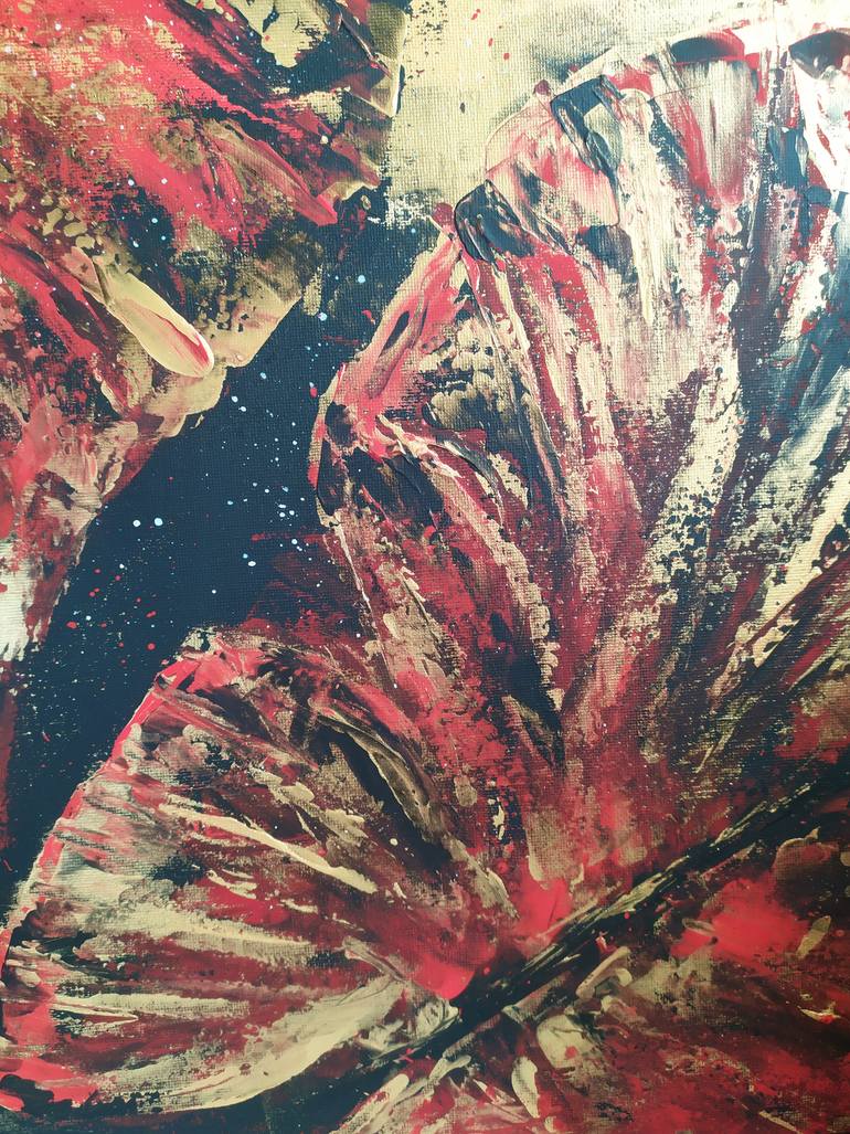 Original Art Deco Abstract Painting by Desi Guteva