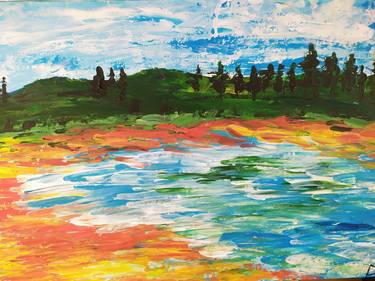 Original Impressionism Landscape Paintings by Desi Guteva