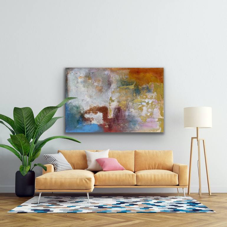 Original Abstract Painting by Anna Polukord