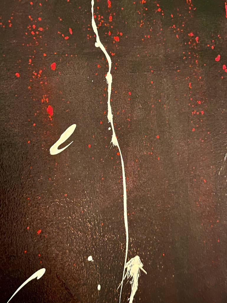 Original Abstract Expressionism Abstract Painting by Roberto Russo