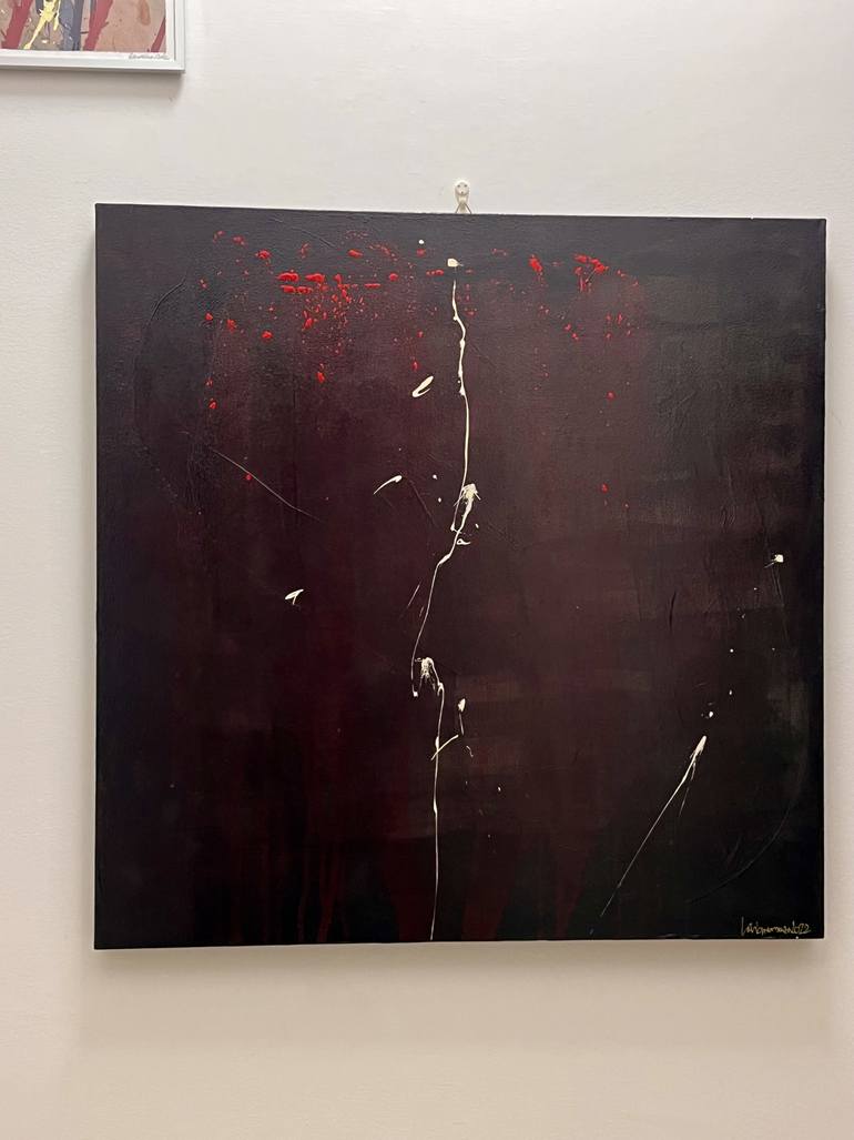 Original Abstract Expressionism Abstract Painting by Roberto Russo