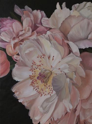 Print of Fine Art Floral Paintings by Janar Nuri