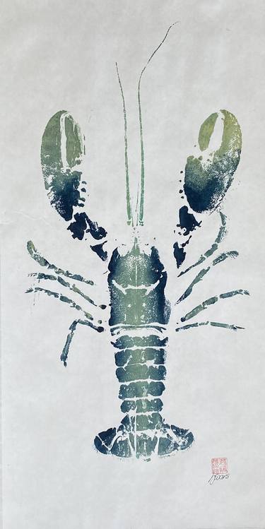 Gyotaku Lobster thumb