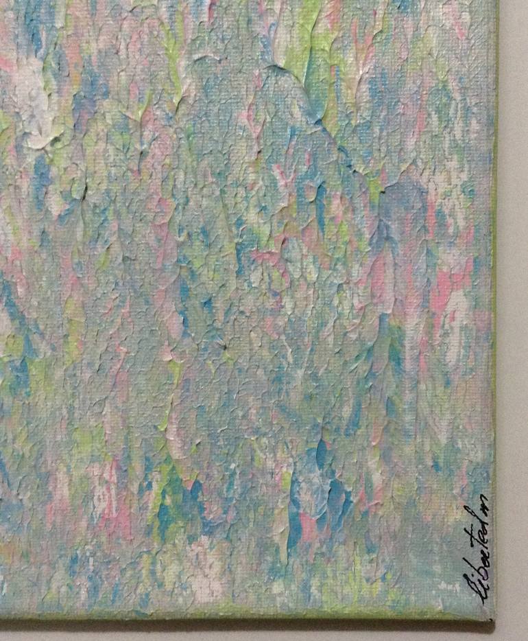 Original Abstract Expressionism Abstract Painting by liberted m