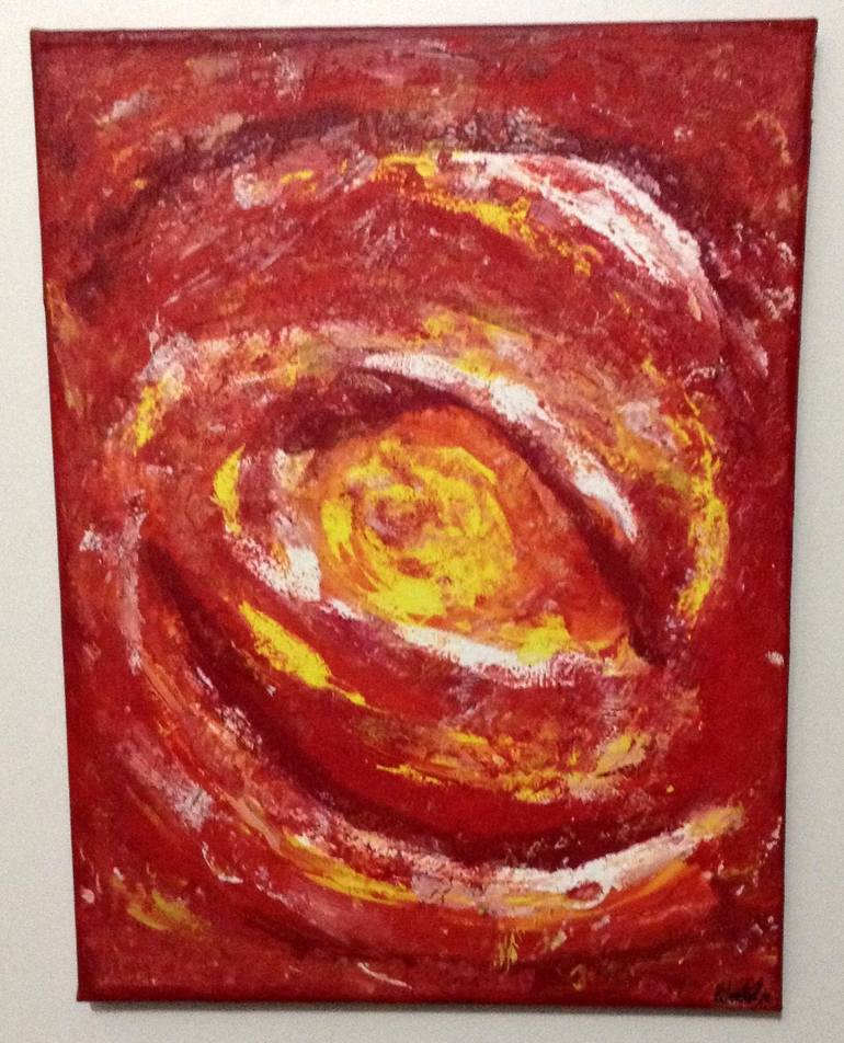 Core of the sun Painting by liberted m | Saatchi Art