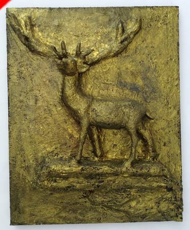 Real Deer ( High Relief / 3D). thumb