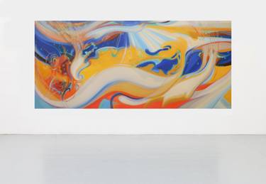 Original Abstract Expressionism Abstract Paintings by Gala Bell