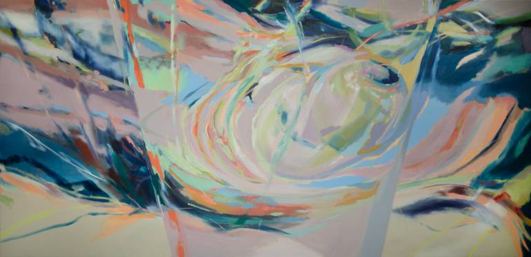 Original Abstract Expressionism Abstract Painting by Gala Bell