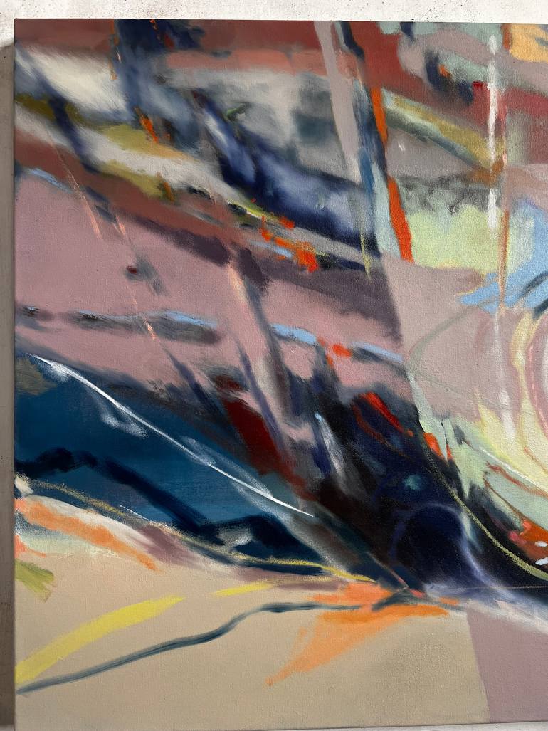 Original Abstract Expressionism Abstract Painting by Gala Bell