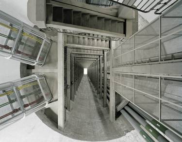 Alto Rabagão Power Station: Busbar Shaft, from the series The Time Machine 2011 image