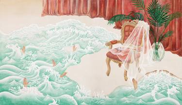 Original Figurative Seascape Paintings by Hyesoo Han