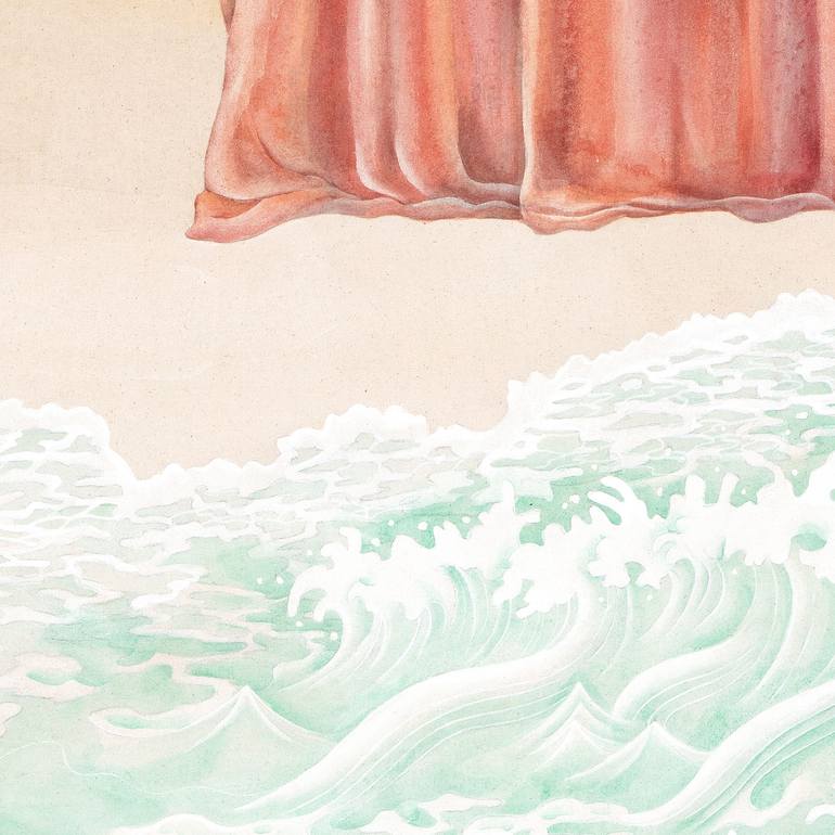 Original Figurative Seascape Painting by Hyesoo Han