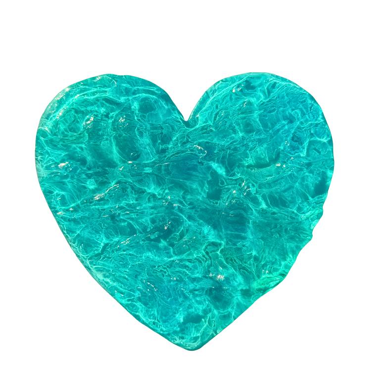 Original Photorealism Water Sculpture by Rukhsana Adamkhel