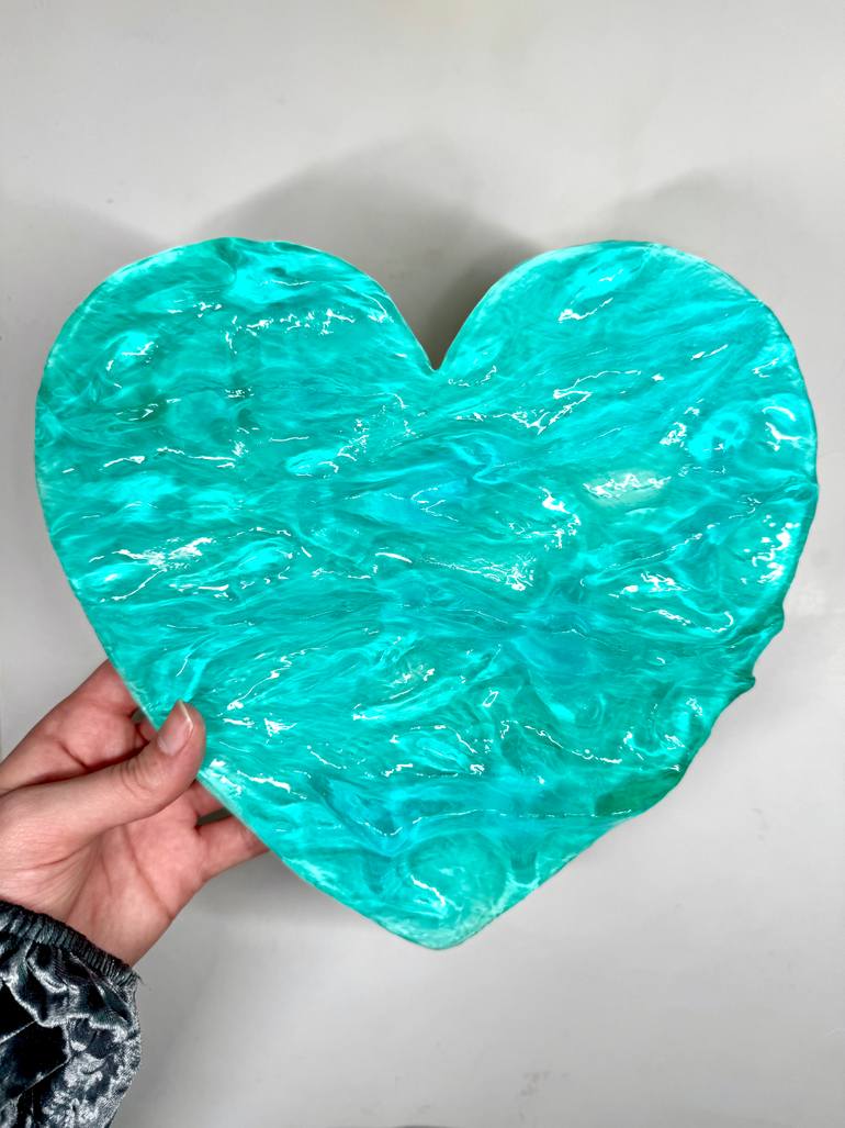 Original Photorealism Water Sculpture by Rukhsana Adamkhel