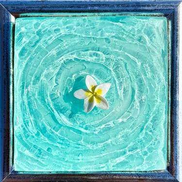 Original Realism Seascape Sculpture by Rukhsana Adamkhel