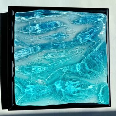 Original Realism Seascape Sculpture by Rukhsana Adamkhel