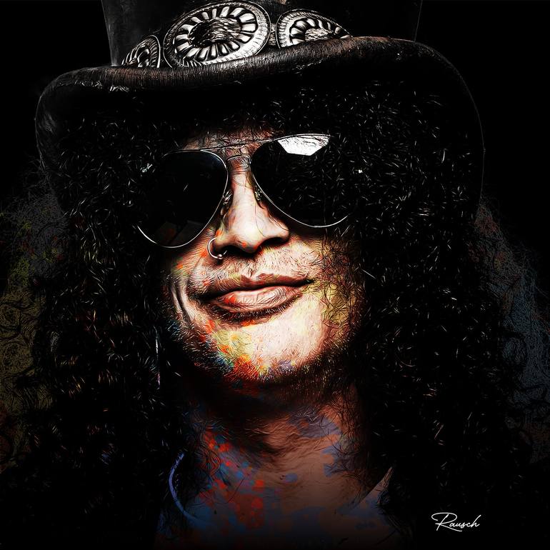 Wall Art Print Slash Rock Legend, Gifts & Merchandise