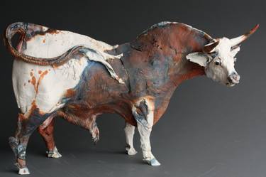 Original Animal Sculpture by Gaynor Ostinelli