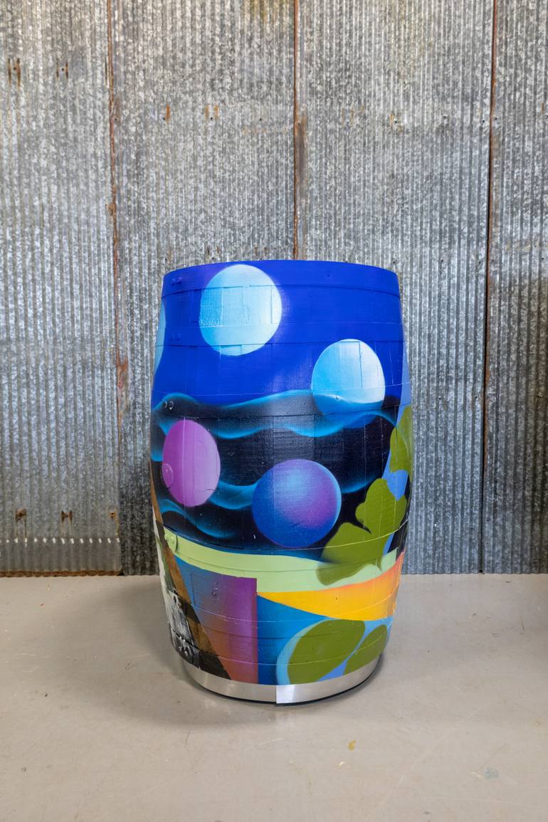 Original Modernism Abstract Sculpture by Elle Streetart