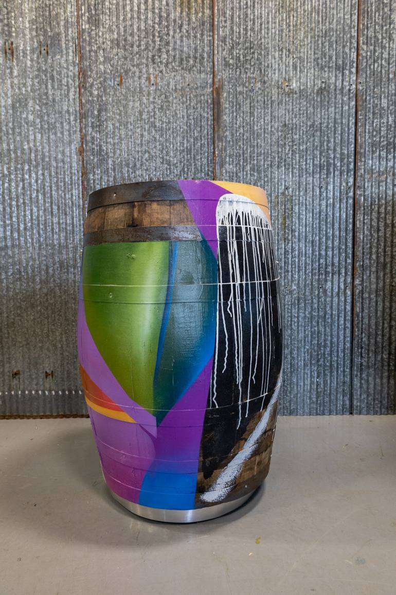 Original Modernism Abstract Sculpture by Elle Streetart