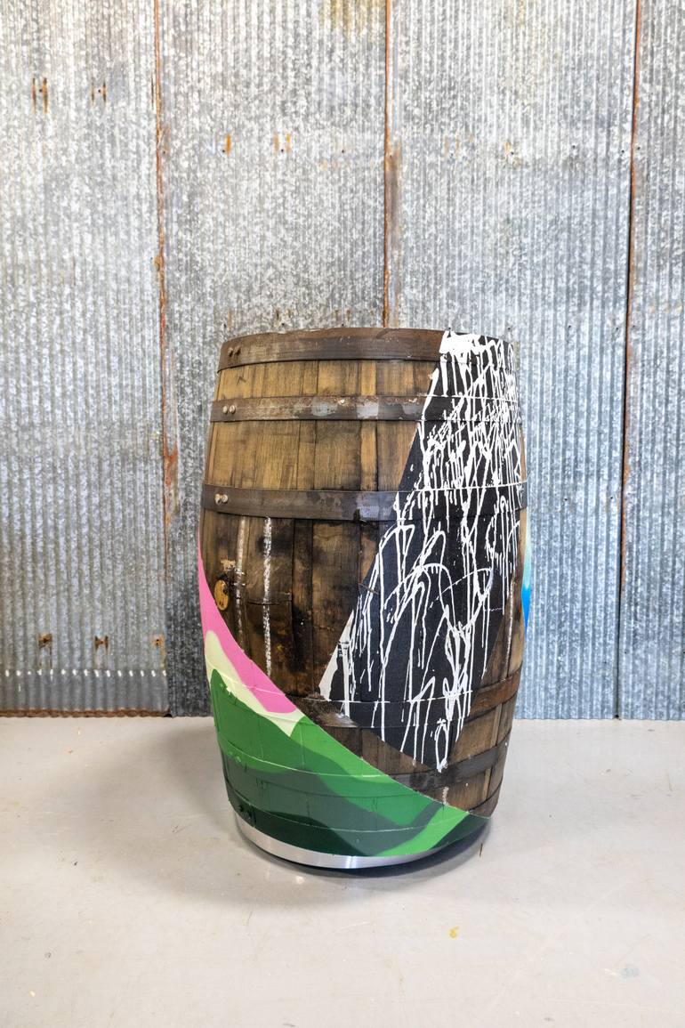 Original Modernism Abstract Sculpture by Elle Streetart