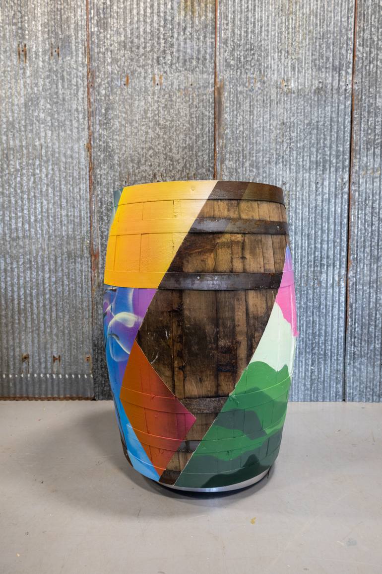 Original Modernism Abstract Sculpture by Elle Streetart