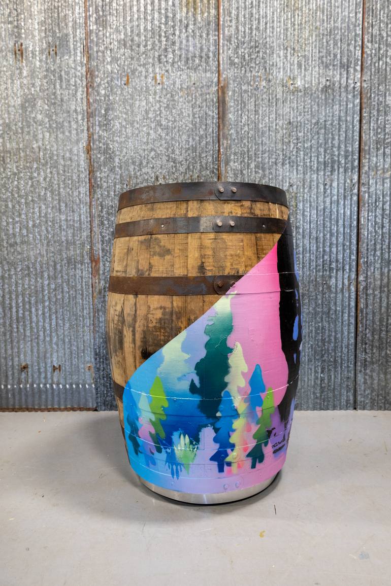 Original Modernism Abstract Sculpture by Elle Streetart