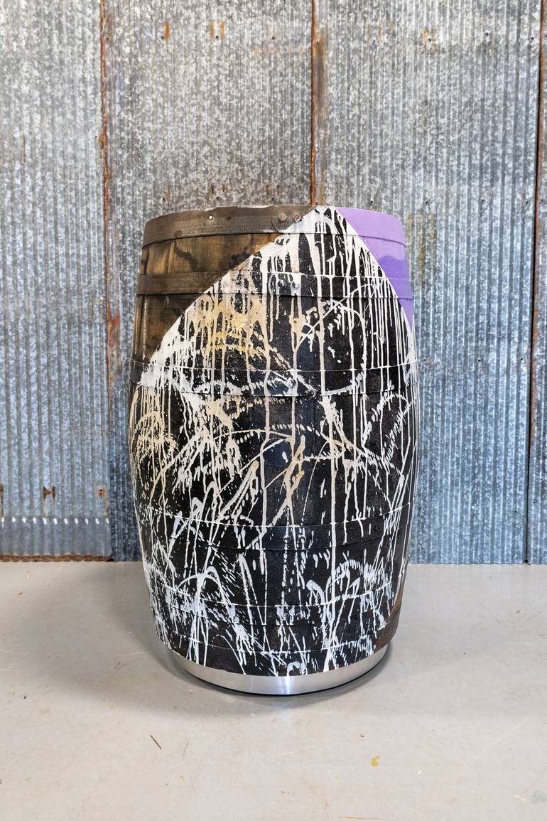 Original Modernism Abstract Sculpture by Elle Streetart