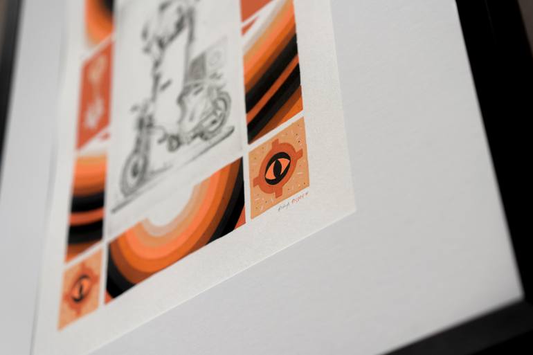 Original Illustration Religion Painting by Adrien Manso