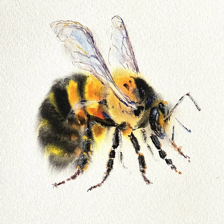 Bee No 3 Painting By Myroslava Boikiv Saatchi Art   9842587 ZFDPGKQY 7 